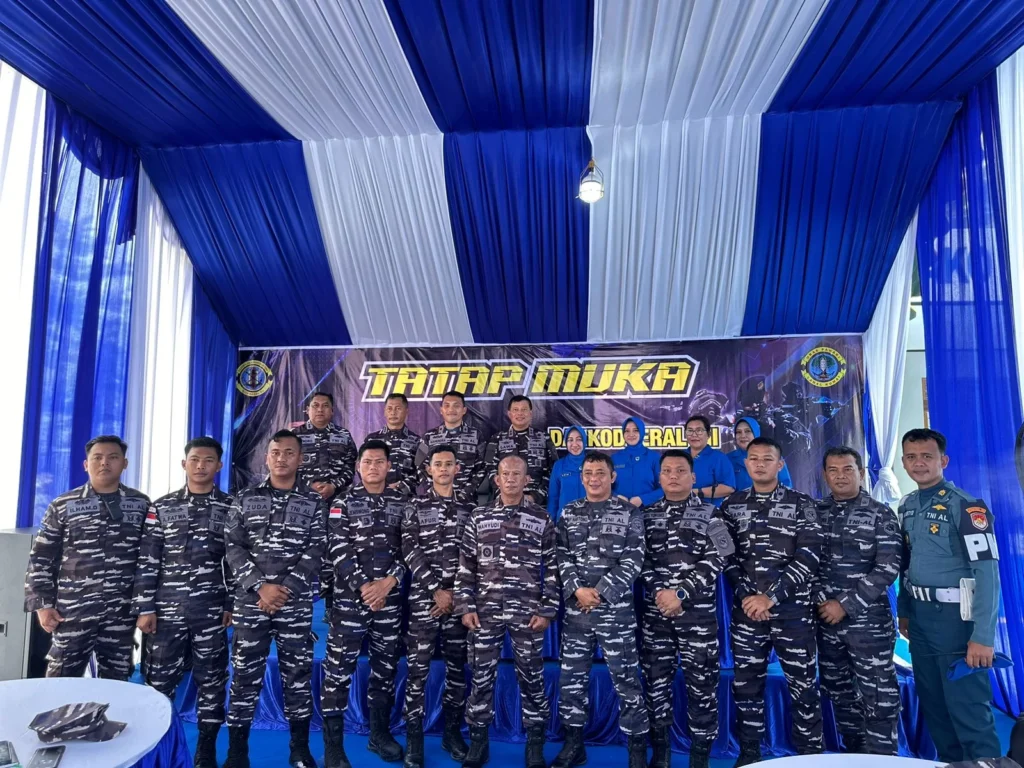 Dankodaeral XII TNI AL Tinjau Lanal Kumai, Dorong Prajurit Hadirkan Manfaat Nyata bagi Warga