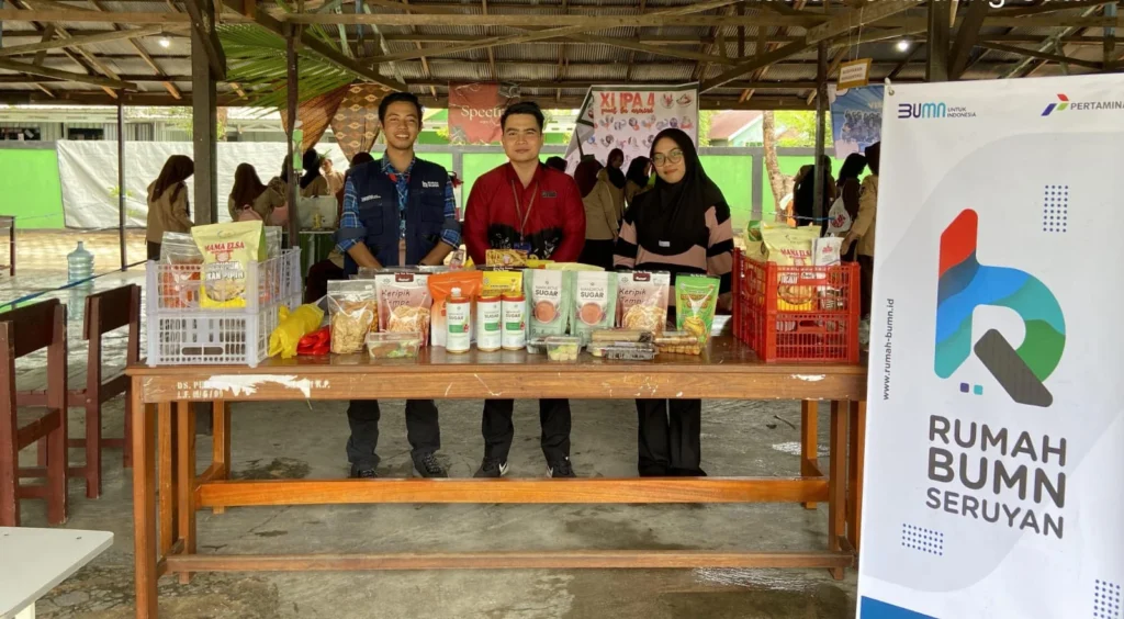 Rumah BUMN Seruyan Meriahkan Bazaar Kewirausahaan SMANSA Kuala Pembuang