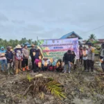 Pastikan Program Ketahanan Pangan Berjalan Lancar, Polsek Seruyan Hilir Tanam Jagung di Lahan Satu Hektar