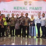 Bupati Seruyan Apresiasi Kapolres Lama, Sambut Kepemimpinan Baru